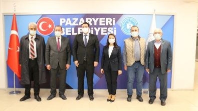 Harun Karacan Belediye Başkanlığımıza Ziyarette Bulundu